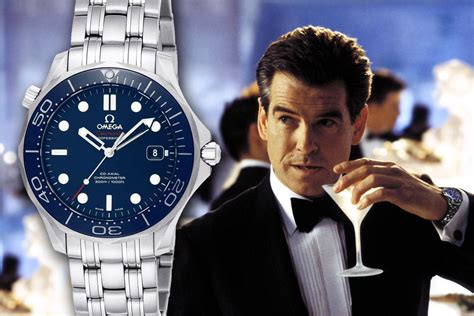 pierce brosnan omega seamaster chronometer|pierce brosnan watches.